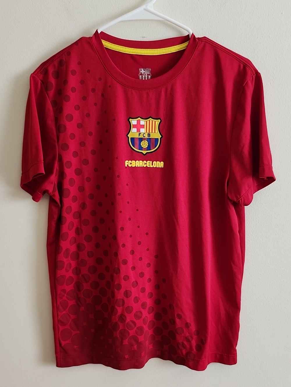 FC Barcelona Red Short-Sleeve Tee Jersey
